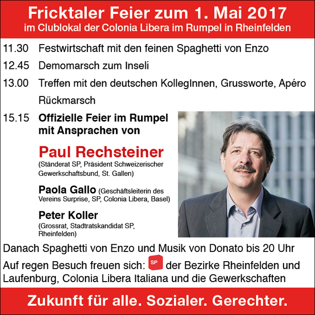 1. Mai 2017